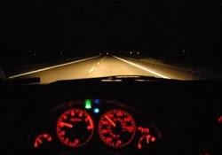 رانندگی در شب